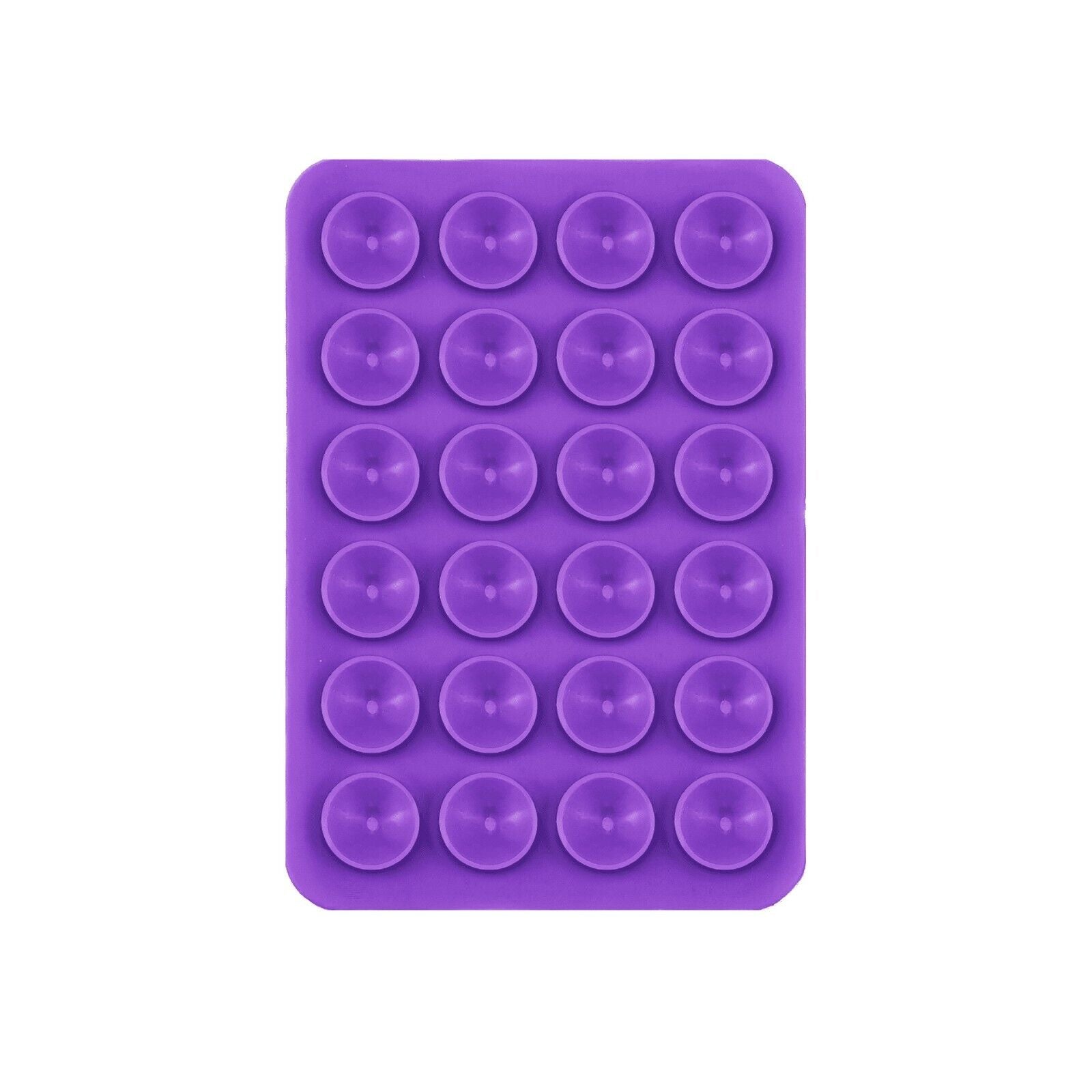 2Pc Silicon Suction Pad Mobile Phone Case Fixture Sticky Grip Band