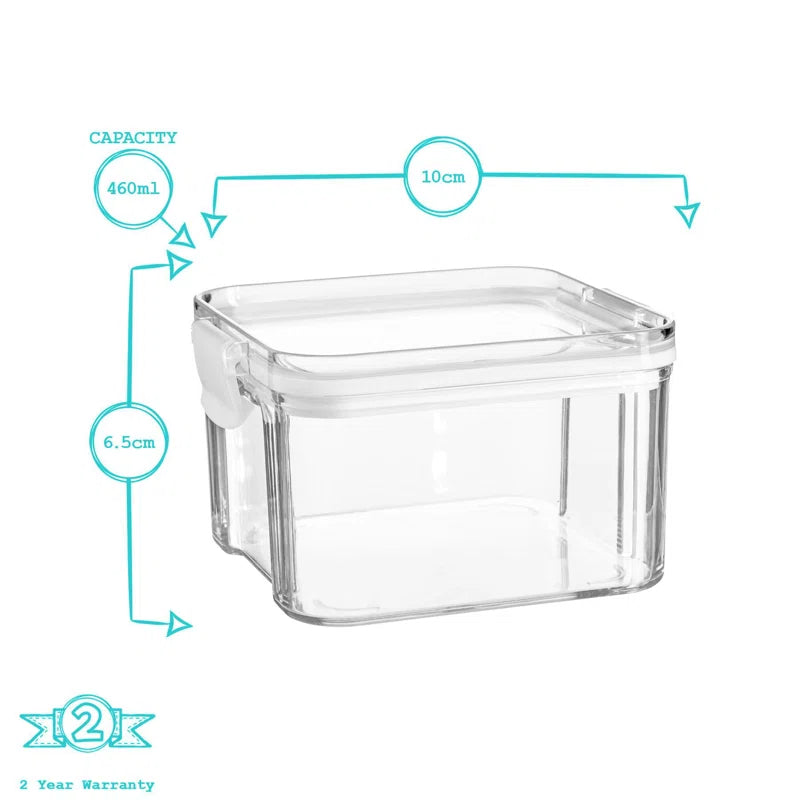Food Storage Container - Set of 5 - (2 Sizes)