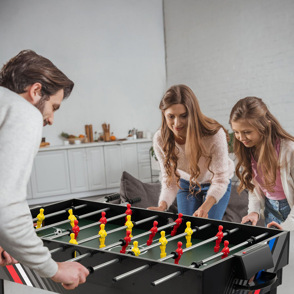 125CM 4-In-1 Multi Games Table with Accessories for Home Play Room
