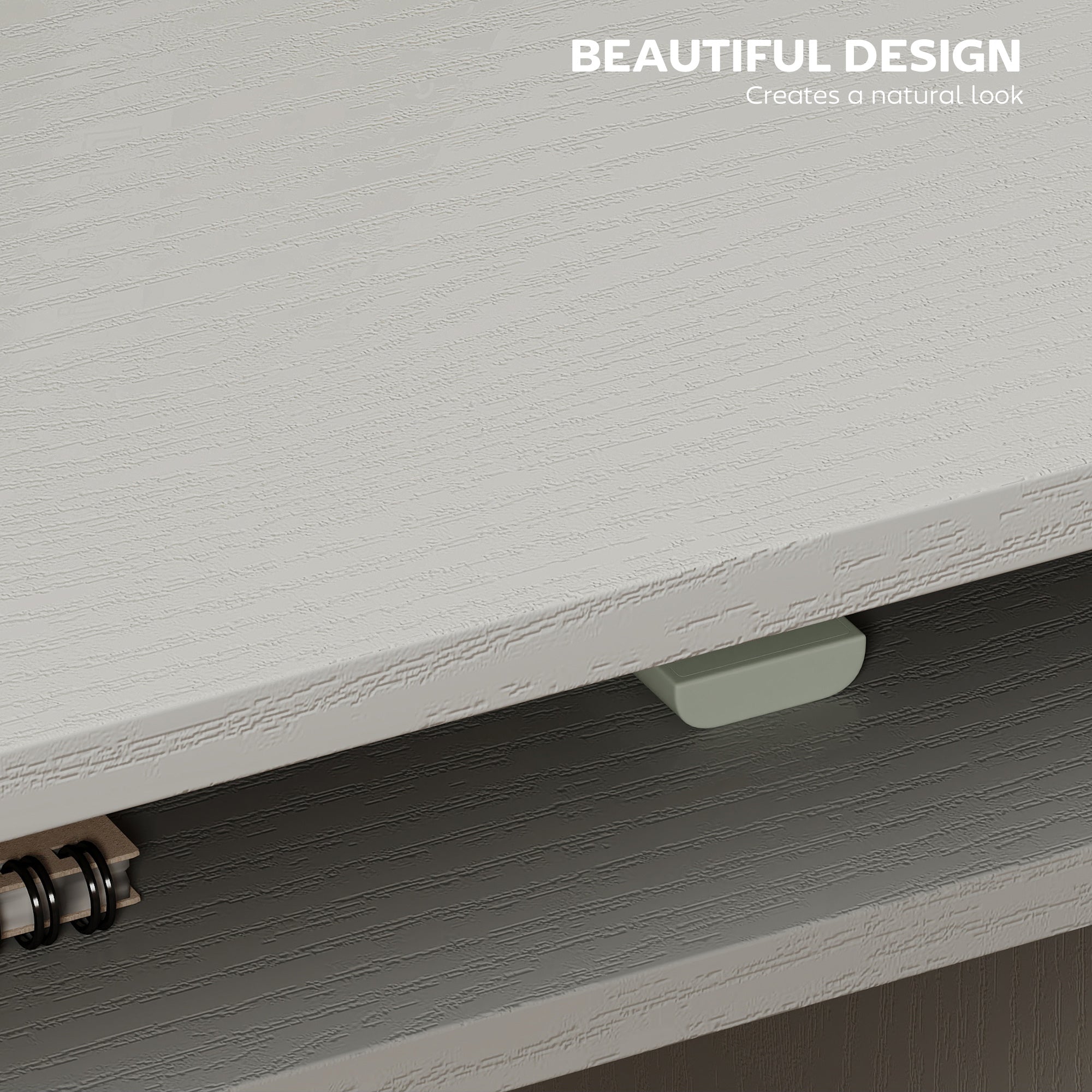 Writing Desk Laptop Table Workstation with Shelf Home Office High Gloss White
