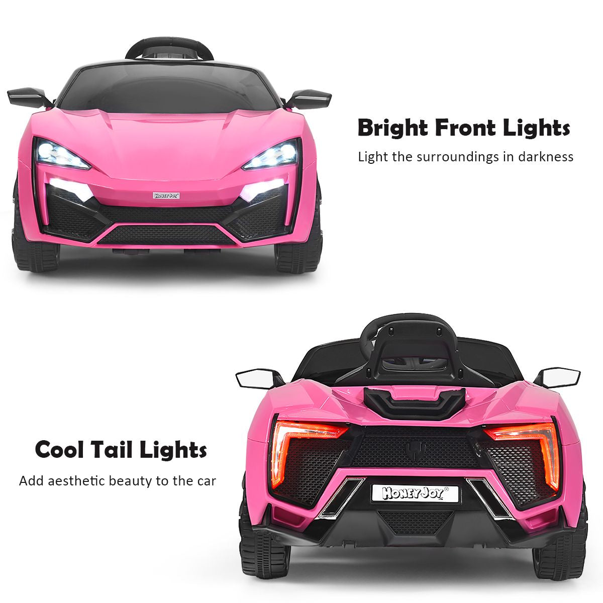 12V Electric Kids Car Wth 2.4G Remote Control and Spring Suspension