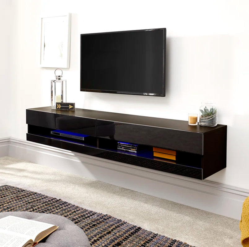 Allon Unfinished Floating TV Stand
