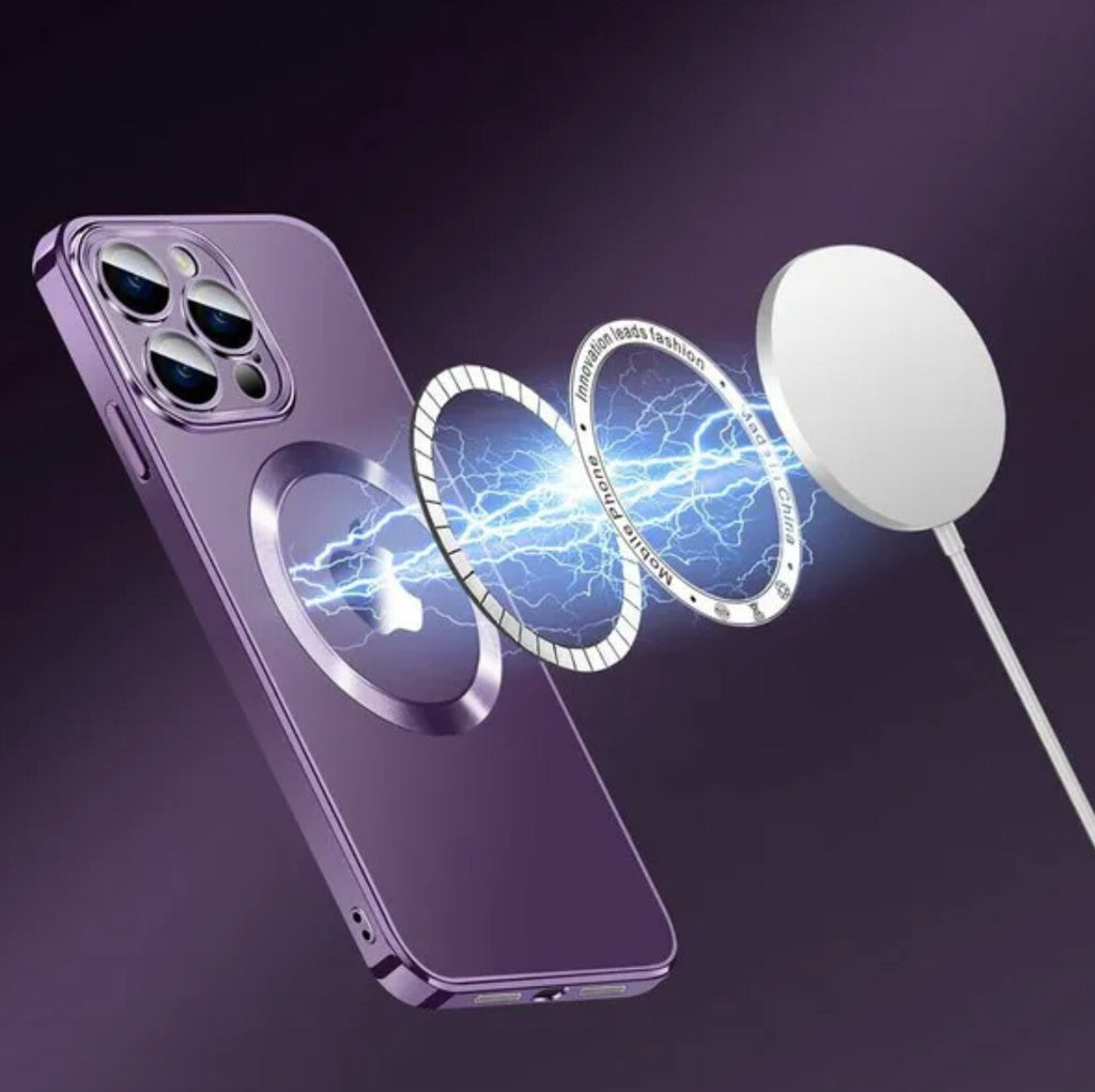 Magsafe Shockproof Magnetic Clear Case Cover for Iphone 14 13 12 Pro Max Mini
