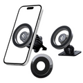 Spigen MFT13 autós tartó (szellőzőre, műszerfalra, öntapadó, 360°, MagSafe) EZÜST Apple iPhone 17 / iPhone 17 Air / iPhone 17 Pro (ACP08314) (ACP08314)