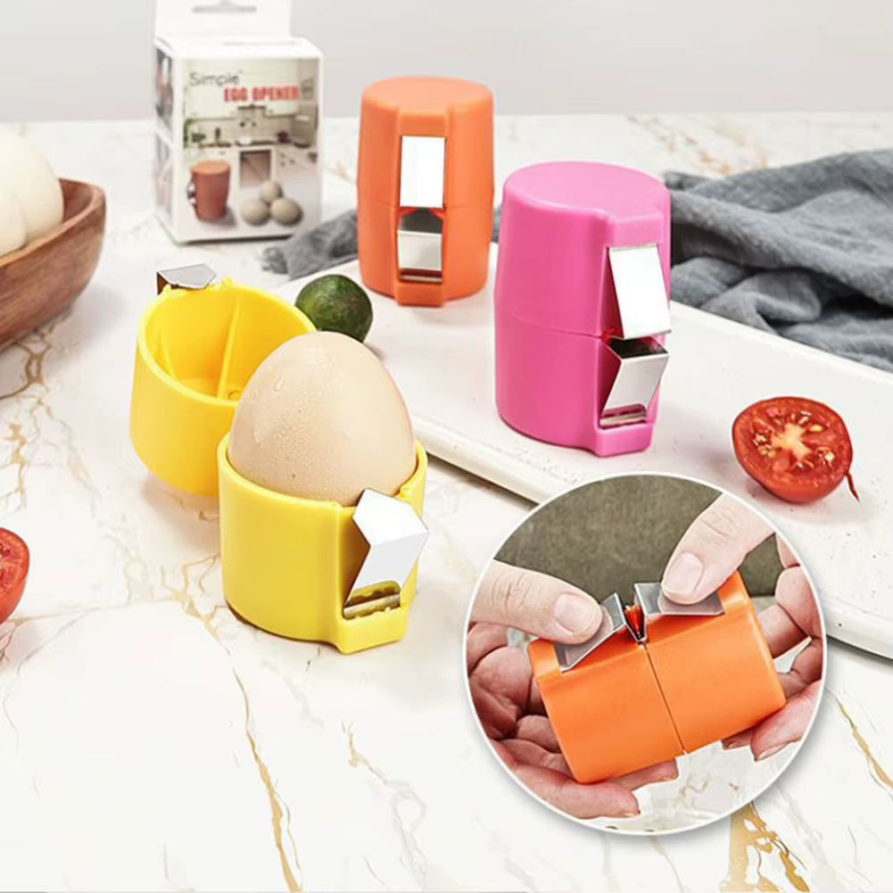Egg Shell Opener Egg Beater Eggshell Separator Egg Cracking Tool Convenient Opening Eggshells Household Kitchen Baking Tools