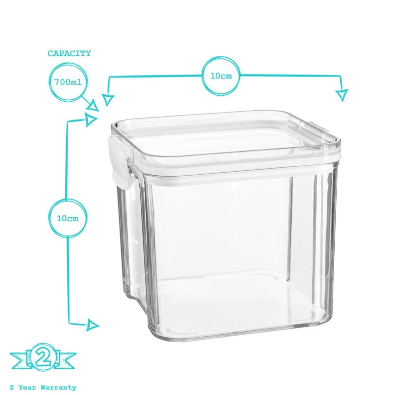 Food Storage Container - Set of 5 - (2 Sizes)