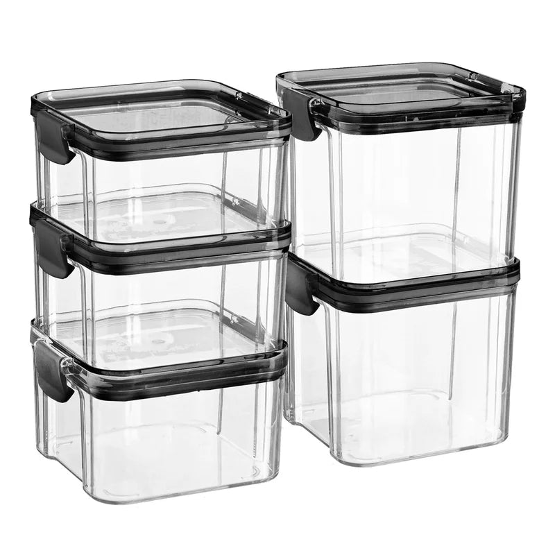 Food Storage Container - Set of 5 - (2 Sizes)