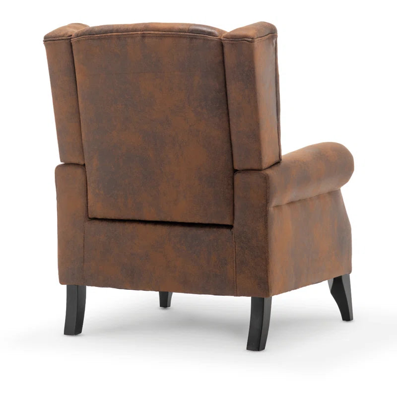 Sandringham Microsuede Wingback Chair