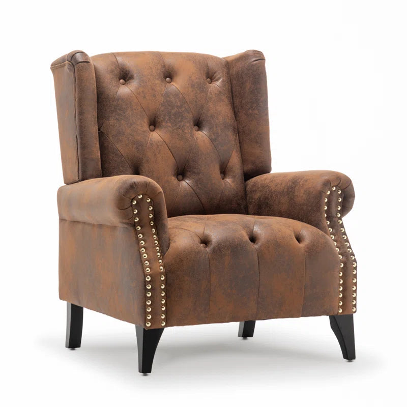 Sandringham Microsuede Wingback Chair