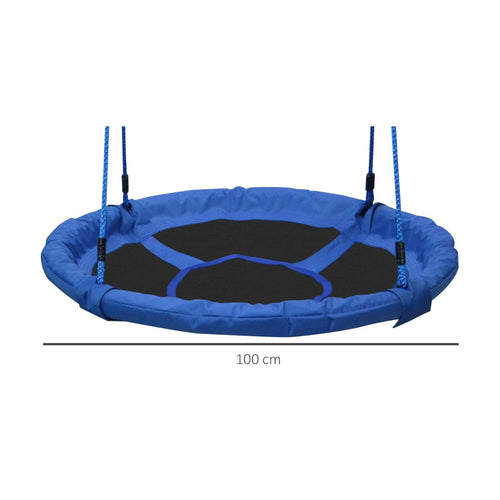 100Cm round Swing Kids Nest Swing Seat Children Garden Play for Indoor Outdoor