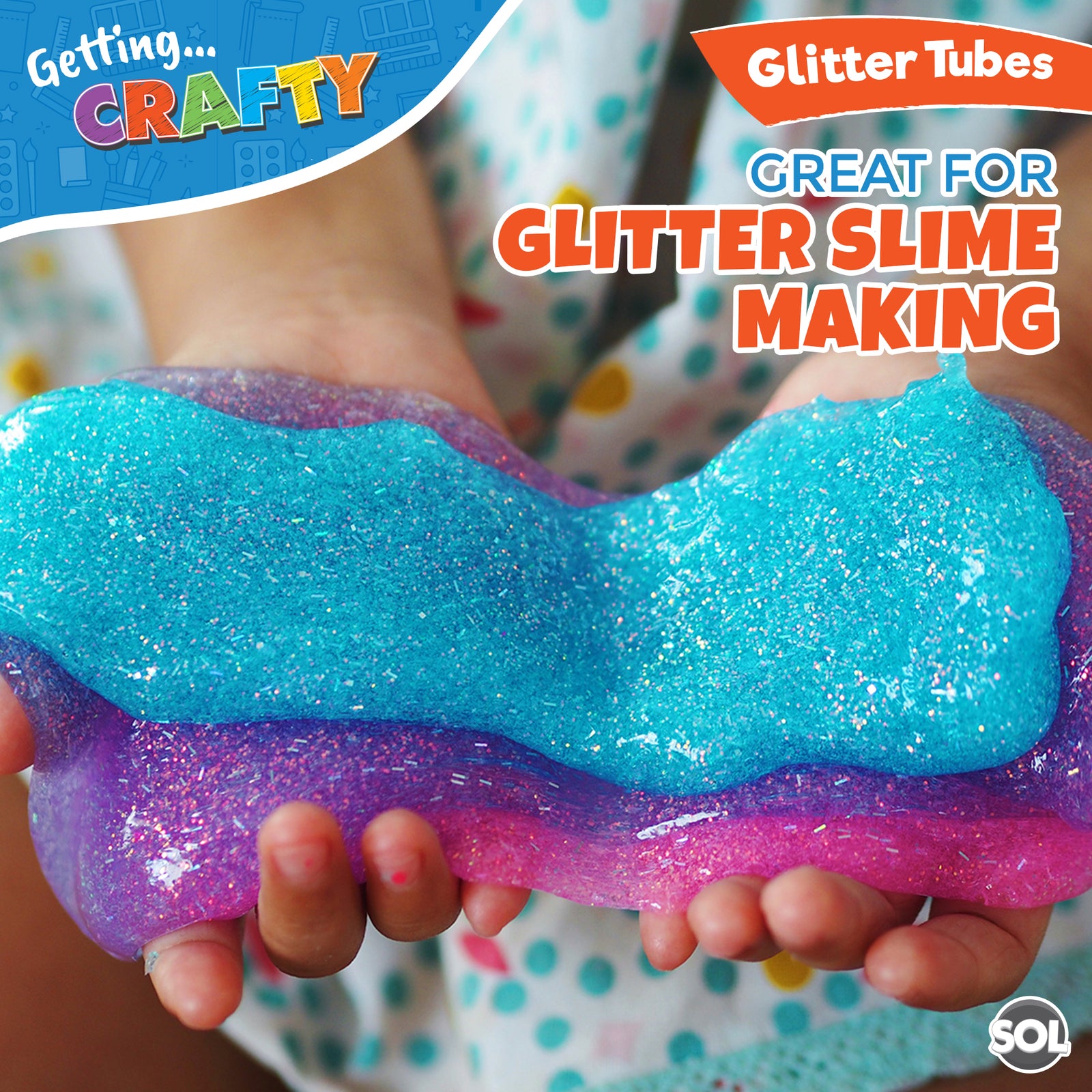 27 Glitter Tubes Assorted Colours Shaker Pots Kids Art Craft Card Making Set