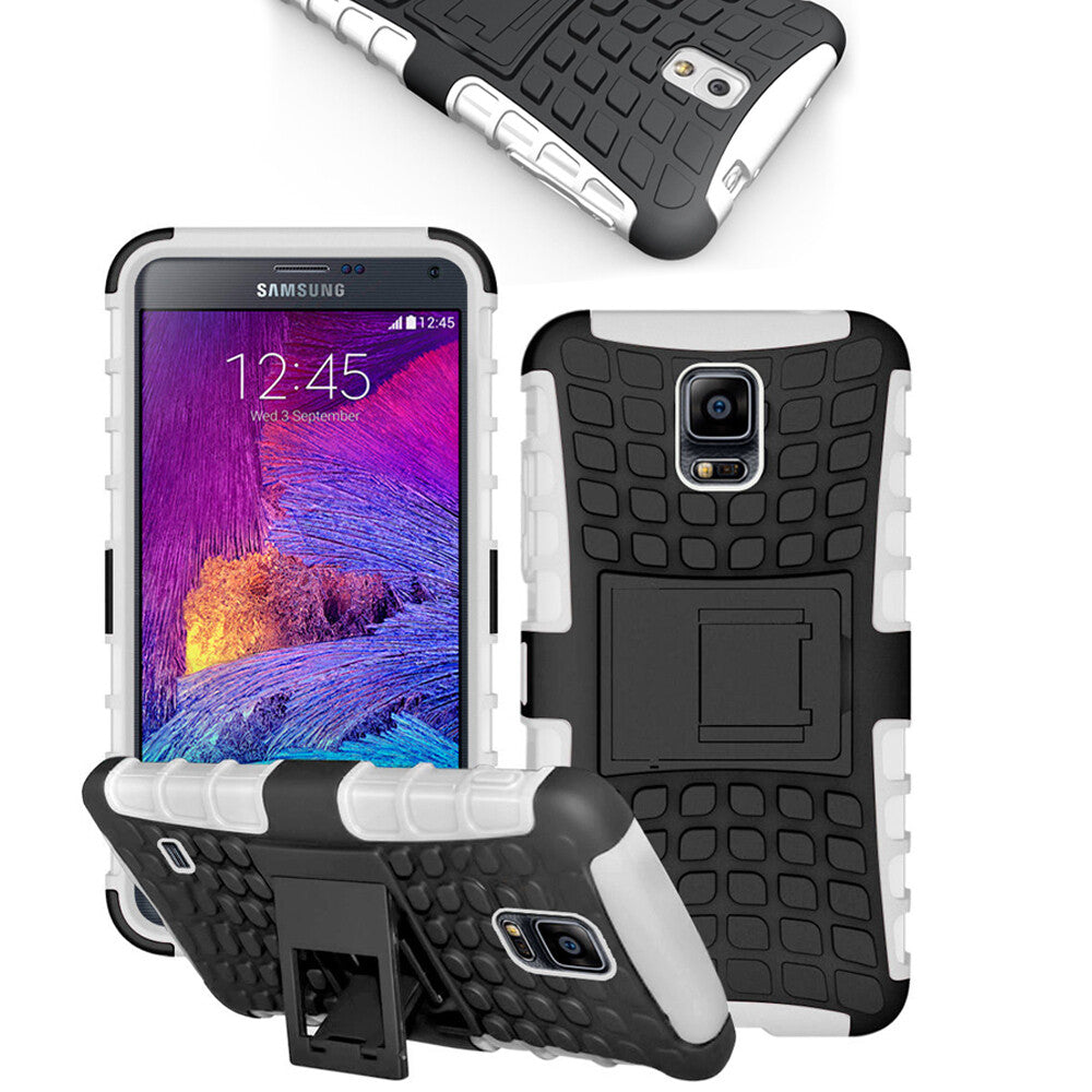 For HTC One M9 Heavyduty Shockproof Silicone Stand Bumper Phone Case Cover