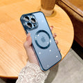 Magsafe Shockproof Magnetic Clear Case Cover for Iphone 14 13 12 Pro Max Mini
