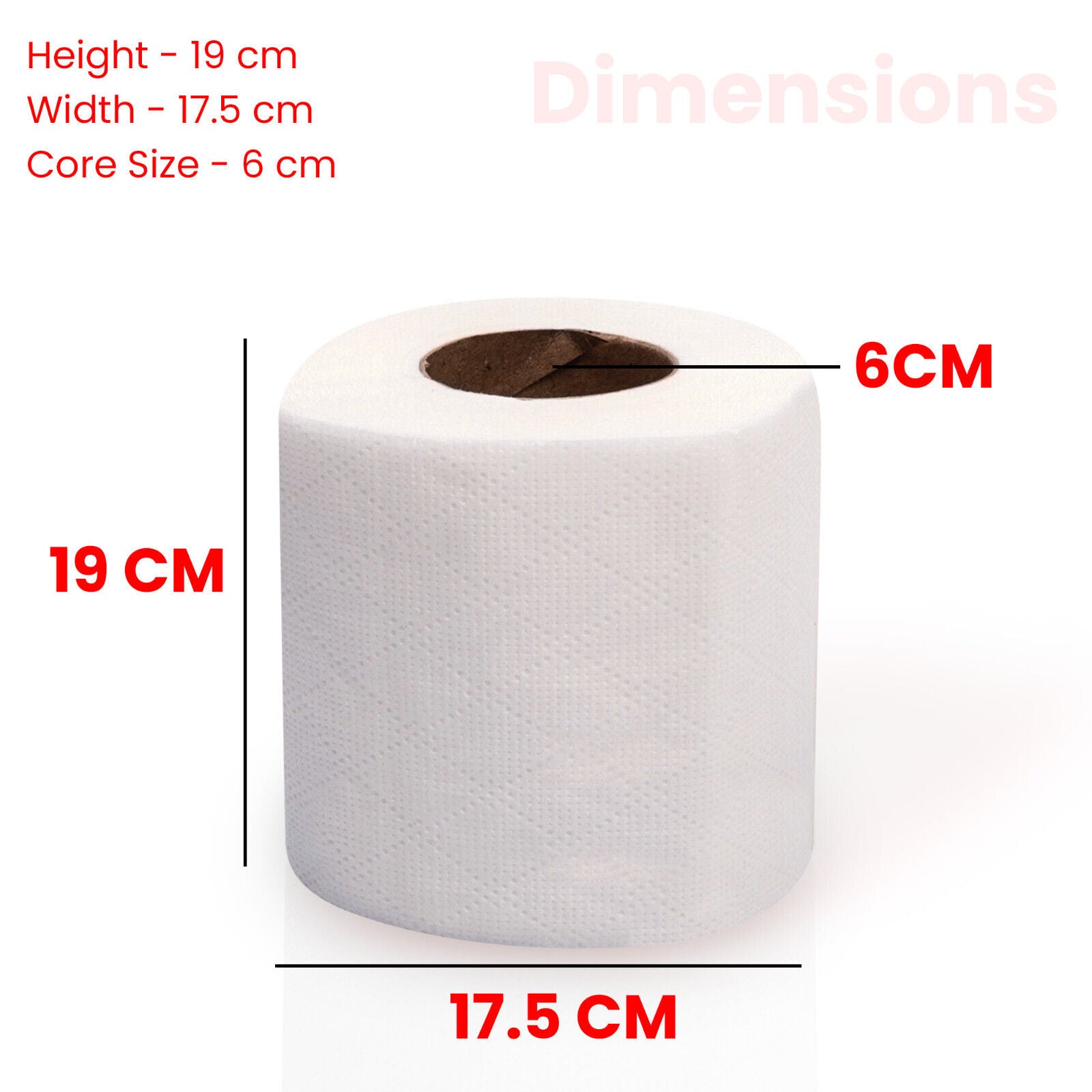 144X Toilet Rolls Quilted Soft Tissue Luxury Paper Bulk Savings Pack Absorbent
